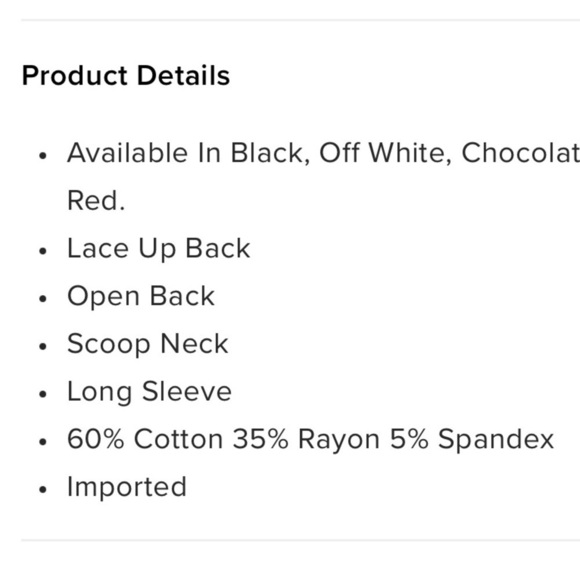 FASHION Nova Cross Me Not Long Sleeve Black Top. Size M. P - Picture 4 of 5